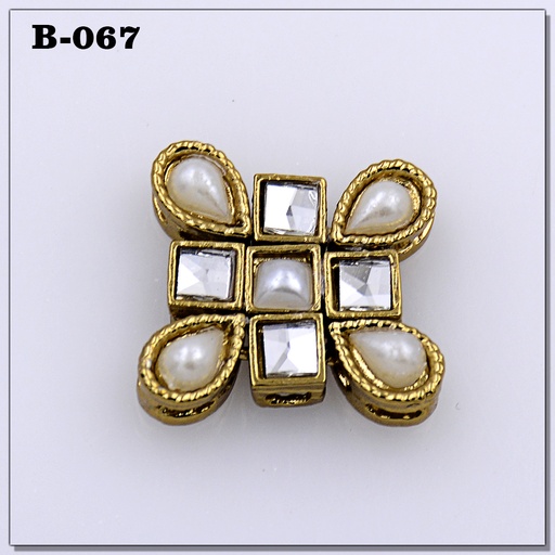 Fancy Kundan Button