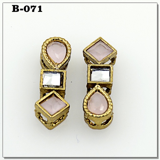 Fancy Kundan Button