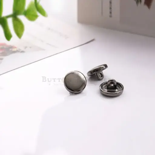 Plain Suiting Metal Shank Button