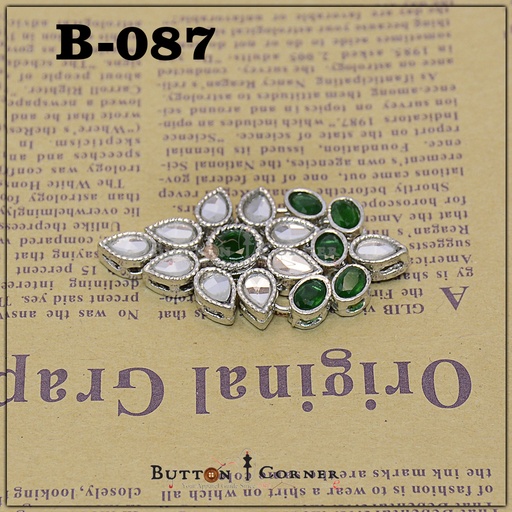 Fancy Kundan Button