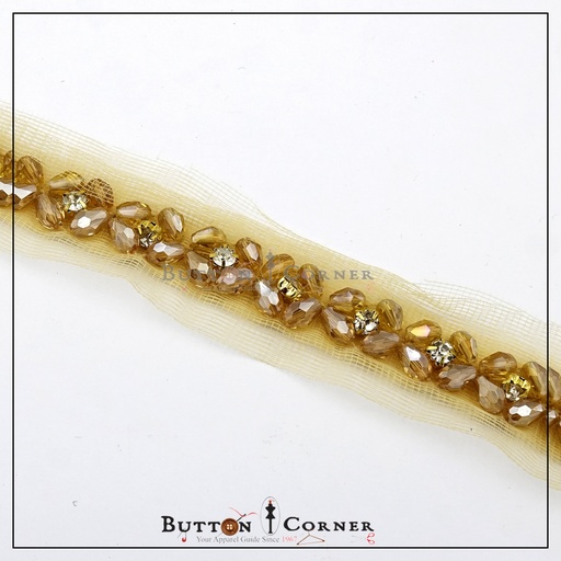 Fancy Net Stone Lace