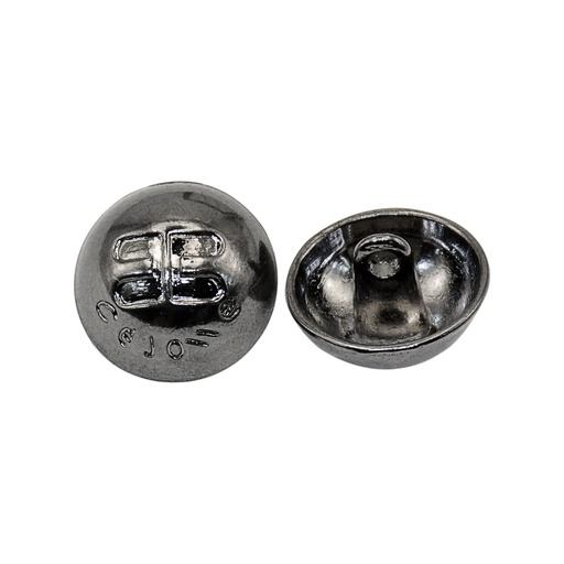 [MBW55 GREY] (H) Logo Dome Shape Suiting Button