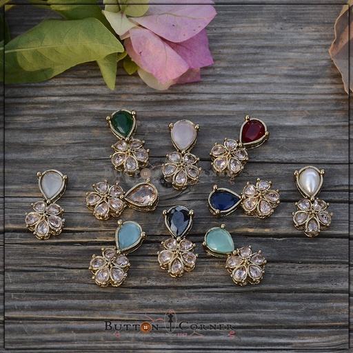 Fancy Kundan Button