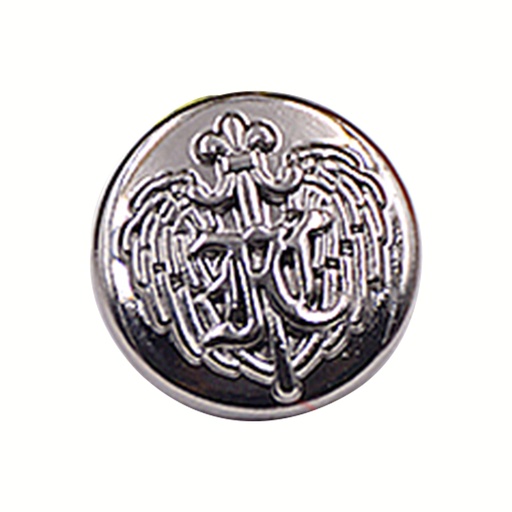 [MBW86 SILVER] Wings Metal Suiting Button