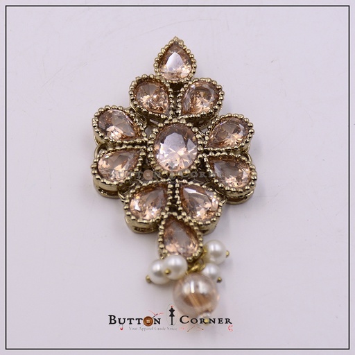 Fancy Kundan Button