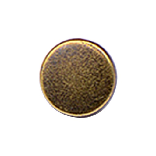Plain Metal Shirt Button in Downhole Loop