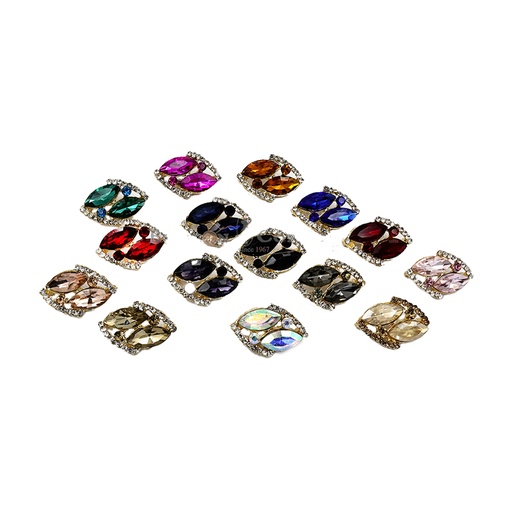 Fancy Crystal Stone Button