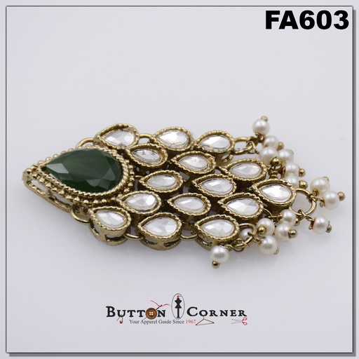 Fancy Kundan Button