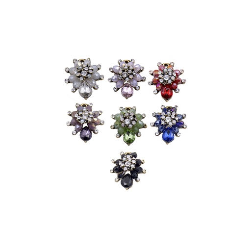 Fancy Crystal Button