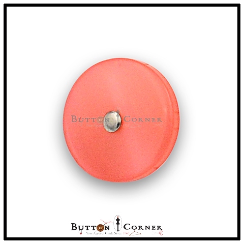 [WB1132-DARK BROWN] Plain Flat Wooden Button