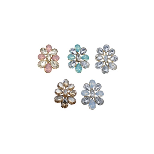 Fancy Crystal Button