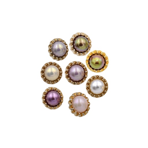 Fancy Metal Shirt Button For Ladies