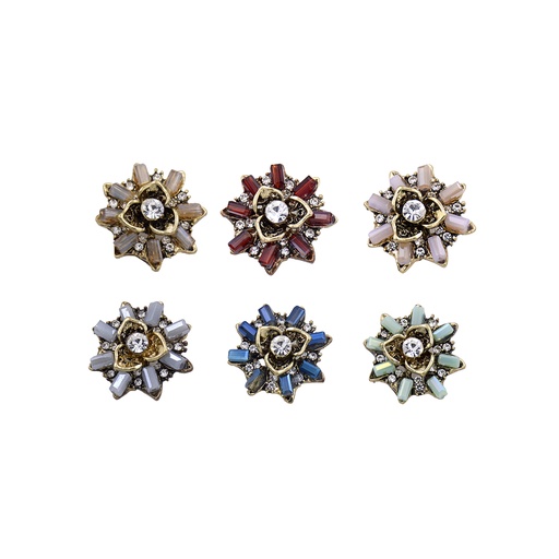 Fancy Crystal Button