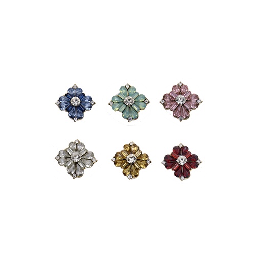 Fancy Crystal Button