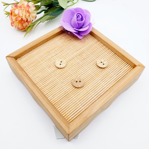 Bubble Design 2 Hole Coconut Button