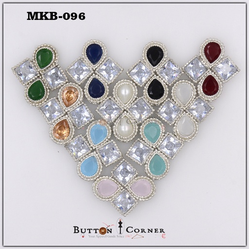 Fancy Kundan Button
