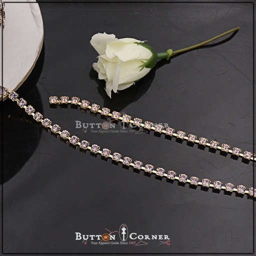 Fancy Metal Swarovski Chain