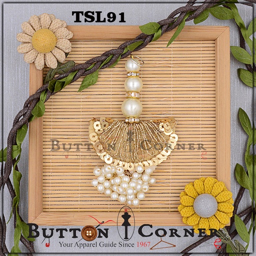Indian Style Fancy Pearl Tassel