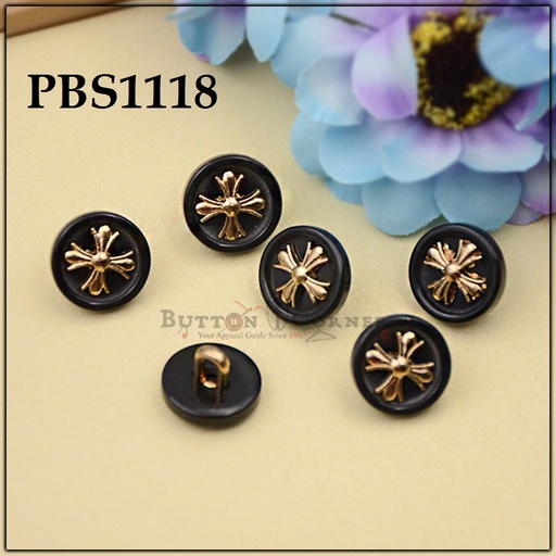 Celtic Cross Art Plastic Button