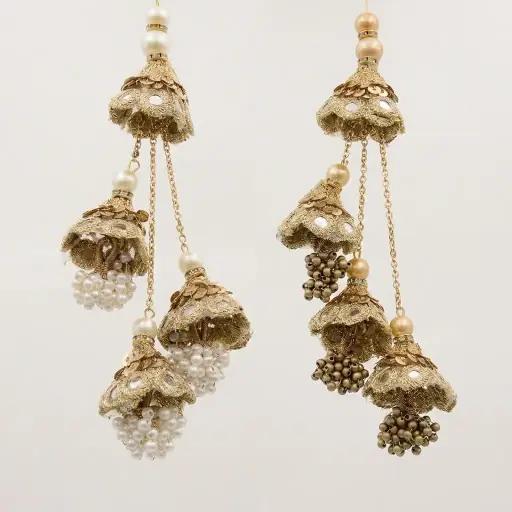 Fancy Four Cap Gota Tassel