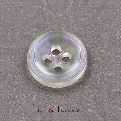 [PBXD-67-AB] Deep 4 Hole Plastic Shirt Button