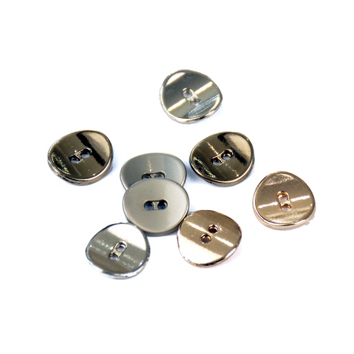 Round Shape Curved Edge Shirt Button