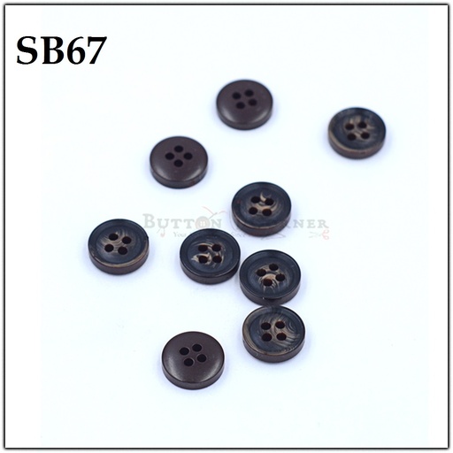 2 Shade 4 Hole Shirt Button