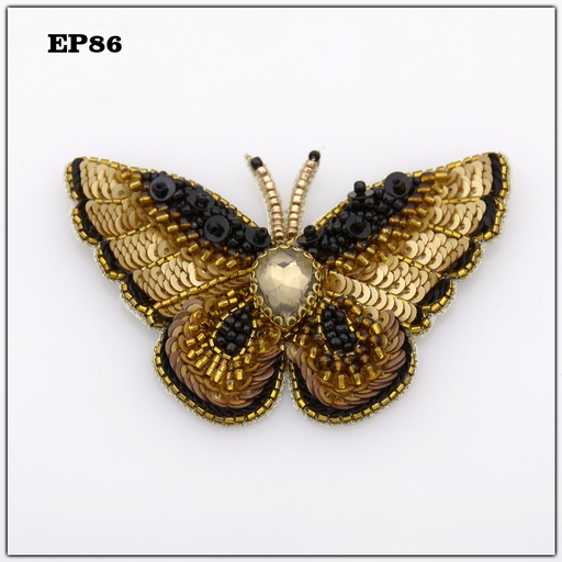 Butterfly Shape Hand Made Motif