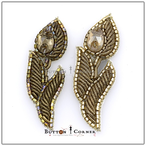 [EP79] Leave Shape Hand Made Motif