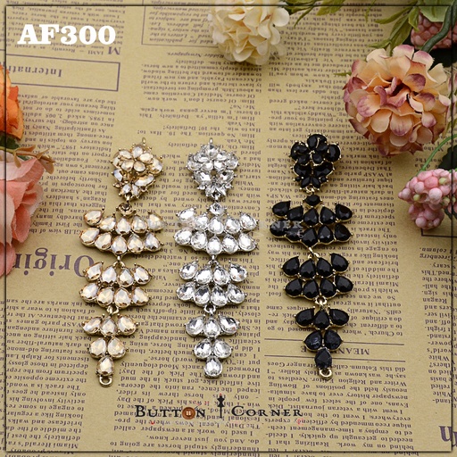 Fancy Crystal Hanging Button