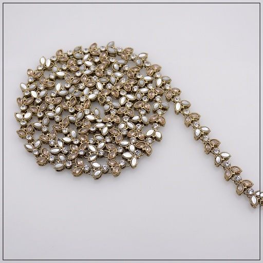 Fancy Metal Kundan Chain
