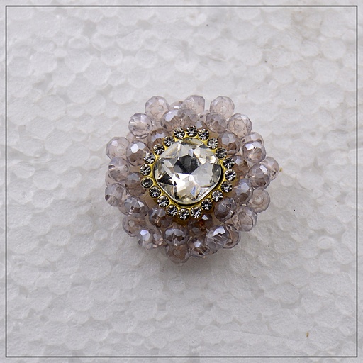 Fancy Crystal Button