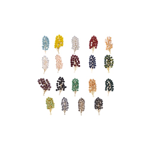 Fancy Wire Twig Bunch of Pearl