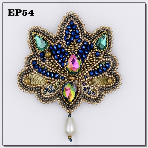 [EP54] Hand Made Glass Beads Motif