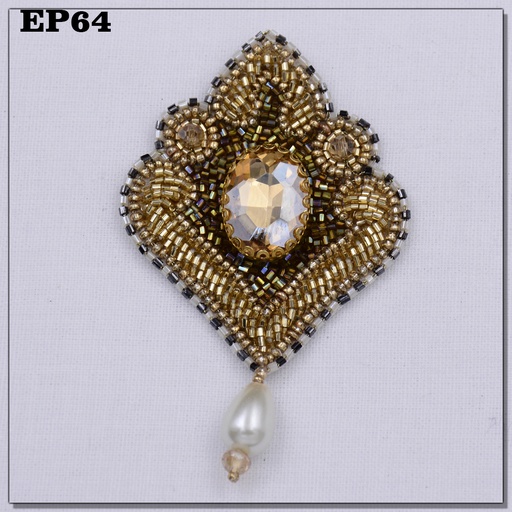 Hand Made Glass Beads Sequence Motif