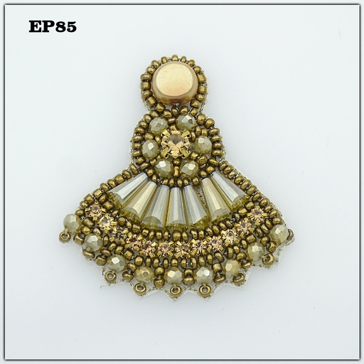 Hand Made Glass Beads Motif
