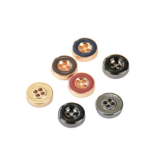 Double Colour 4 Hole Shirt Button