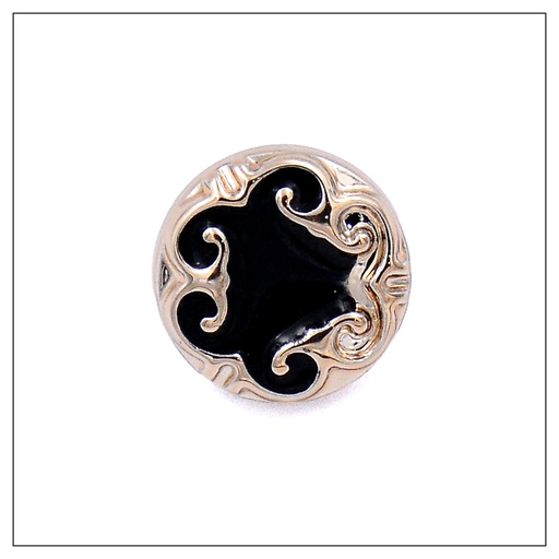 Border Design Shank Button