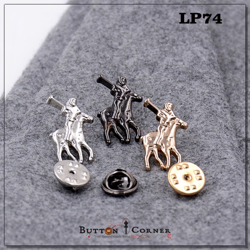Fancy Polo Lapel Pin