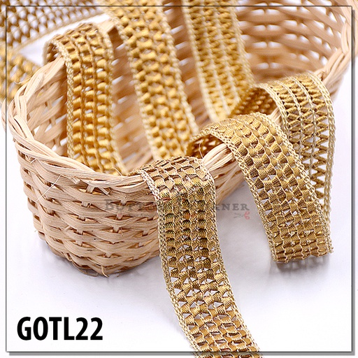 [GOTL22 GOLDEN] Fancy Gota Lace
