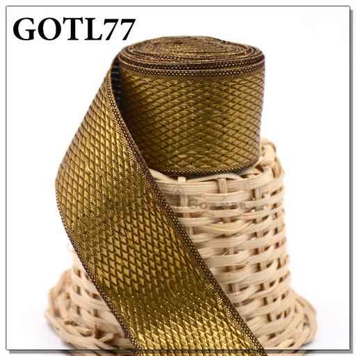 [GOTL77 GOLDEN] Fancy Gota Lace