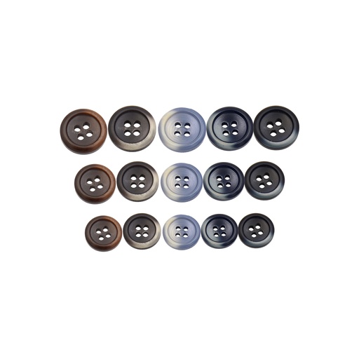 Fire Border 4 Hole Suiting Button