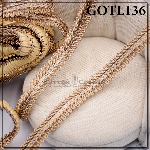 [GOTL136 TEAPINK] Fancy Gota Lace