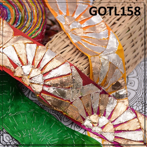 [GOTL158-MULTI] Fancy Gota Lace