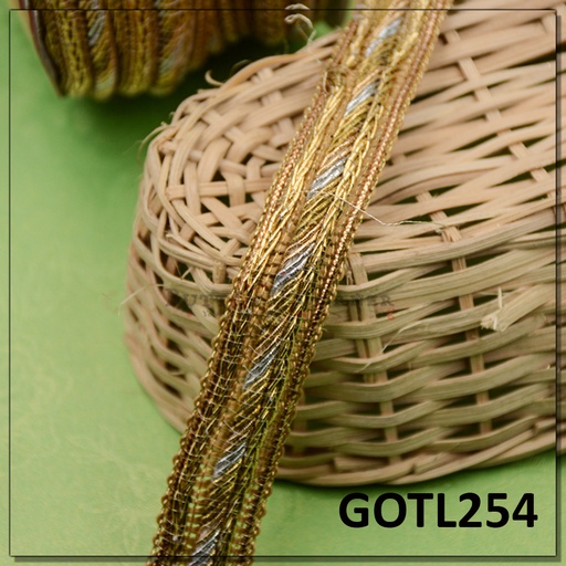 [GOTL254-ANTIQUE] Fancy Gota Lace