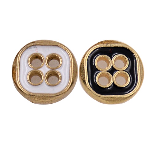 Square Shape 4 Hole Shirt Button