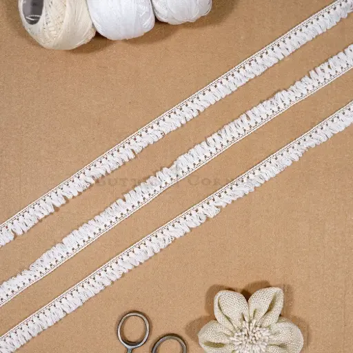 One Side Border Crochet Hanging Lace