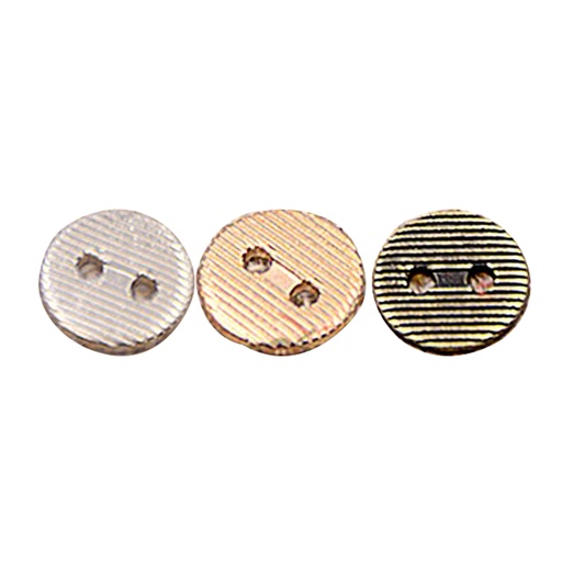 Lining 2 Hole Metal Shirt Button