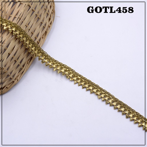 [GOTL458-ANTIQUE] Fancy Gota Lace