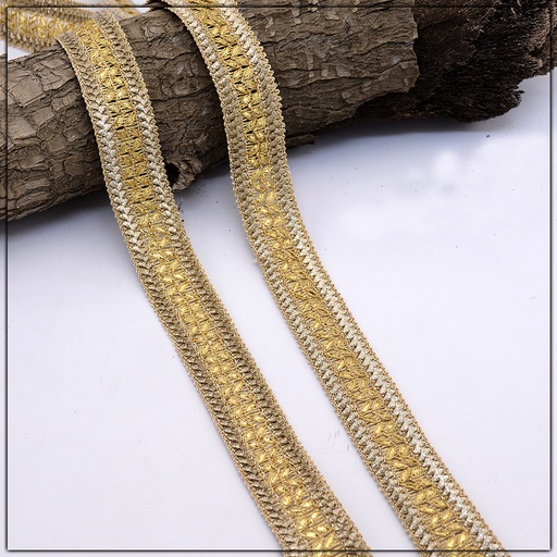 [GOTL553-GOLDEN] Fancy Gota Lace